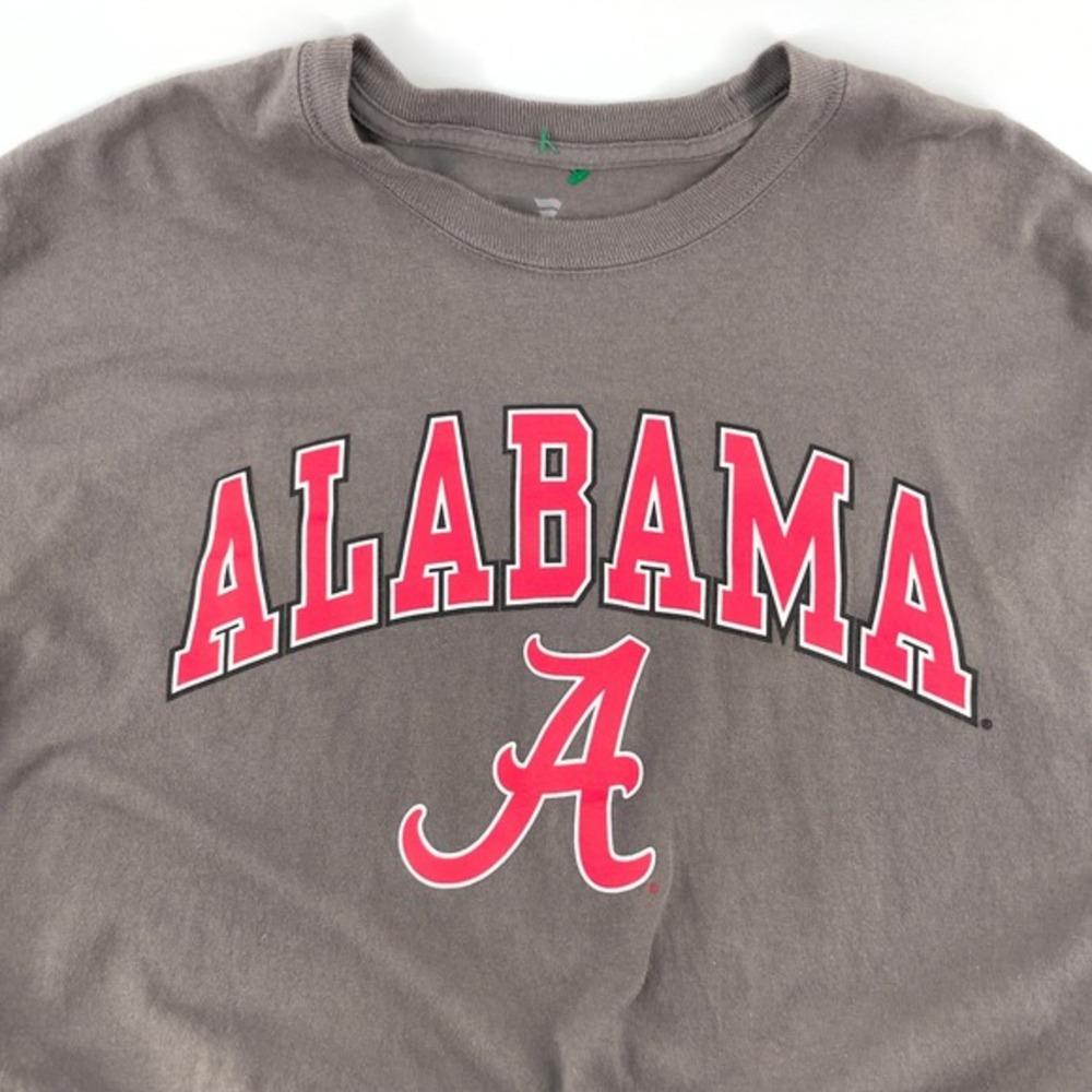 🚀 Alabama Crimson Tide Long Sleeve T-Shirt Fanatics Gray College‎ XL
